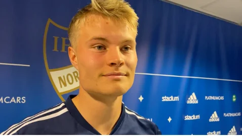 Andri Gudjohnsen hittade rätt med sin första bolltouch – 18 sekunder efter att ha kommit på planen.