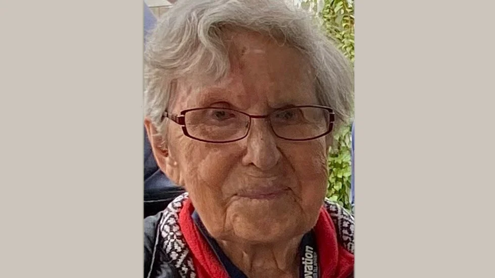 Doris Holmberg blev 98 år.
