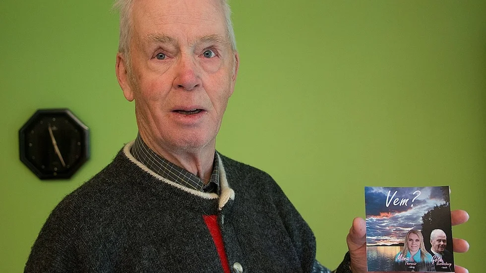 Göte Vesterberg, Arvidsjaur, har gjort det igen. Albumet âVem?â, cd nummer tio där Mona Thornesus sjunger hans låttexter, är klart.
