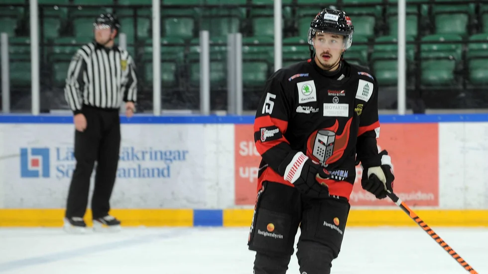 Jesper Schiöler gjorde det så viktiga 3–3-målet som gav NSK poäng i mötet mot Kiruna.