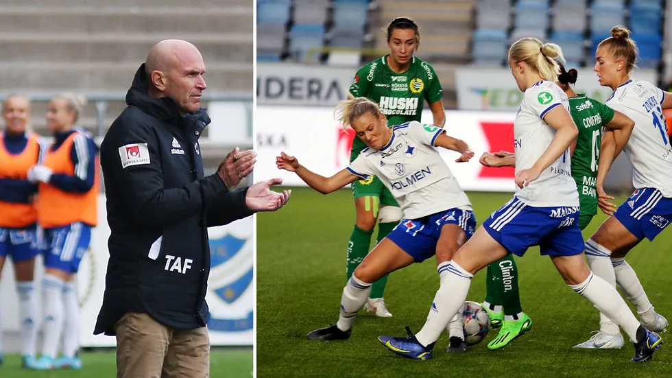 "Vi har inte jobbat mycket försvarsspel. Vi har mest jobbat med anfallsspel, vilket  kan tyckas konstigt då vi inte släpper in så mycket mål. Spelarna ska veta sina roller. Jag vill inte tulla på det", säger Tor-Arne Fredheim.