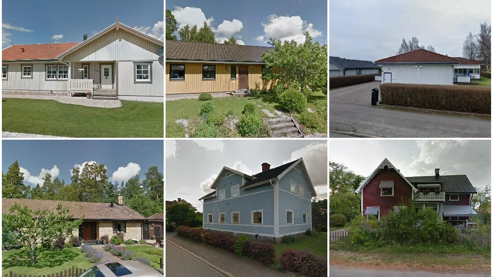 Lagfartsgatan 3, Ängsullsgränd 4, Vetavägen 16, Gräsvägen 3, Bockarpsvägen 17 och Långvägen 11
