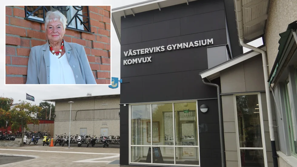 Ann-Marie Norman (SD) tycker att kommunen är passiv, som inte sätter upp bevakningskameror i gymnasiet. "Kan vi skydda fastigheter borde vi kunna skydda elever och lärare också", säger hon. 