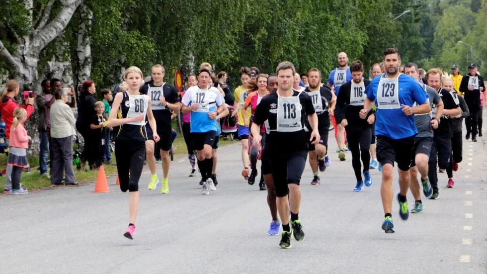 David Vikberg (113) har vunnit TAIF-joggen de två senaste åren.