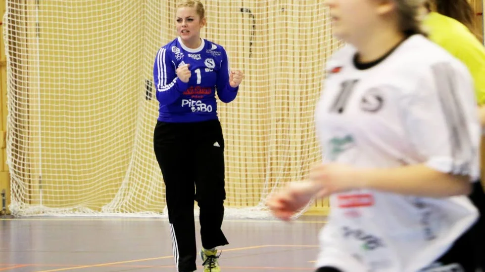 BRA. Tea Lundmark i Strömnäs-målet gjorde en solid insats.