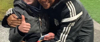 Matteo fick träffa sin idol