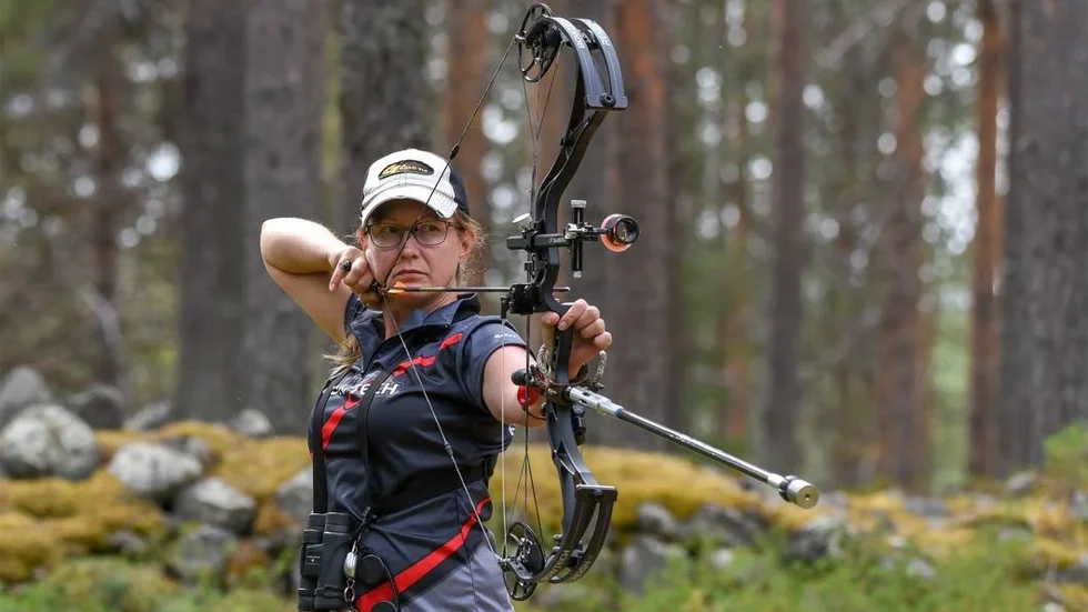 Lisa Södersten, Piteå BK, vann sitt sjätte SM-guld i 3D-bågskytte. (Arkivbild).