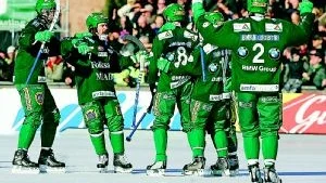 På väg mot guldet.