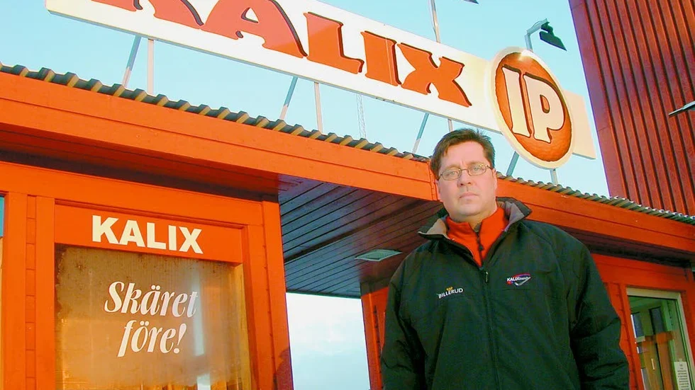 Arkivbild. Från tiden då det begav sig, när Kalix Bandy var på väg upp i allsvenskan.