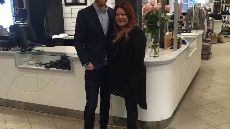 Nyinvigning. Per och Veronica Norrbin tar över klädbutiken Brothers och Sisters.