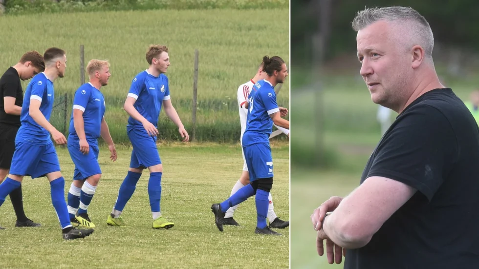 Jesper Wahlström var inte alls nöjd med Hägerstads prestation mot Österstad. 