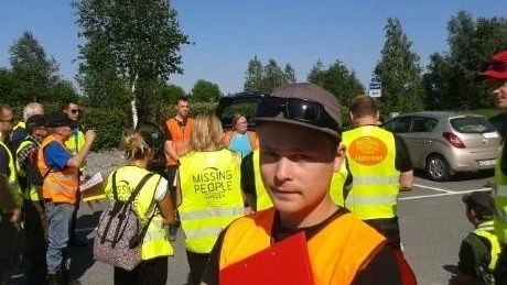 Niklas Wallgren var en av de som slutit upp för att delta i sökandet efter den 79-årige man som rapporteras vara försvunnen sedan onsdagskvällen.