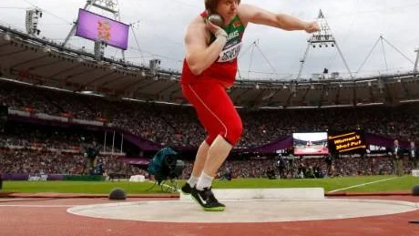 Fuskade. Nadezhda Ostapchuk vann guld under OS i London, men nu har hon fråntagits guldet eftersom det visat sig att hon har dopat sig. Foto: Matt Dunham