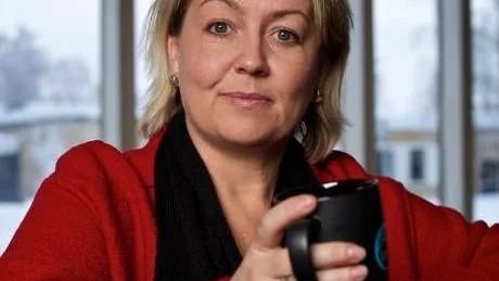 Lotta Fogde, kommunikationsdirektör på LKAB.