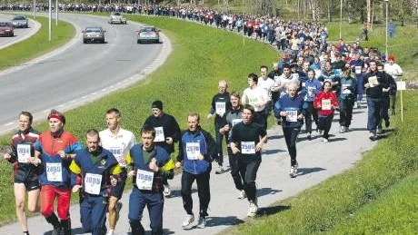 KLASSIKERN. Löpartävlingen Stadsmaran arrangeras även i år, trots att det länge såg ut att inte bli något lopp till sommaren. Foto: ANDREAS WÄLITALO