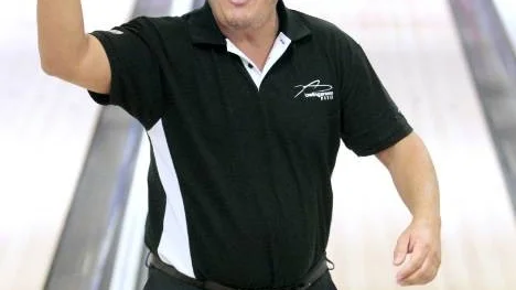 Lars Sandberg, Pite BF, vann Piteå Open 2008. Nu var han på nytt långt framme. Lars tog sig till semifinal, men fick se sig besegrad av klubbkompisen och slutsegraren Helena Carlsson.(Arkivbild)