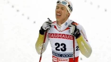 Marcus Hellner, Gällivare, fick slita hårt. Ett tag var han i ledningen men på sista varvet åkte han nedåt i fältet till en tjugonde plats.