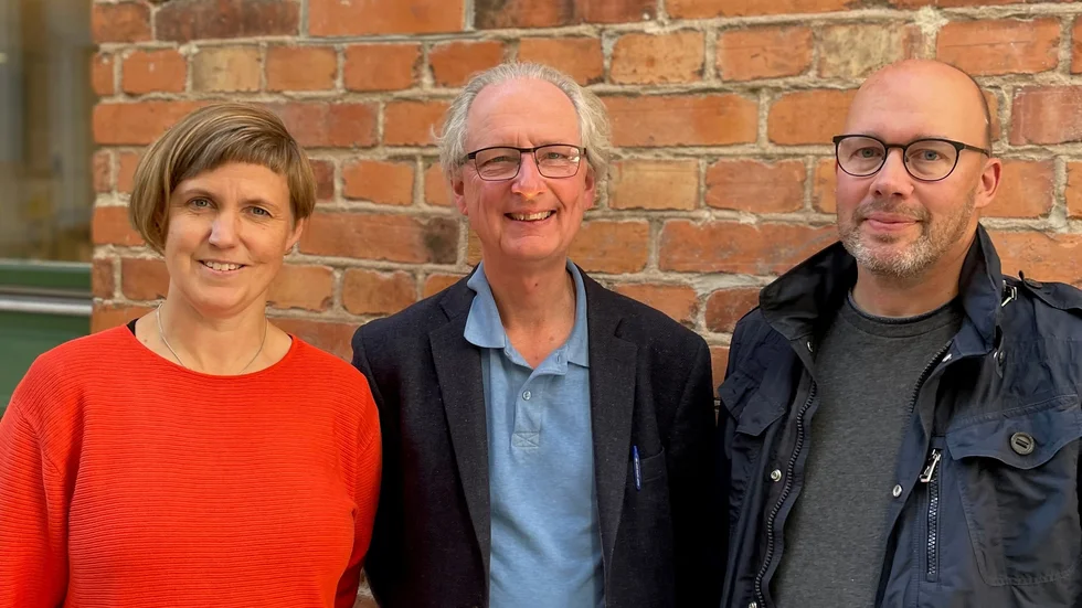 Respektive ordförande: Sara Lidqvist (KD), Leiph Berggren (L) och Johan Malmros (C).