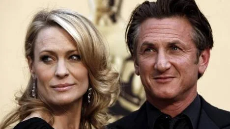 Robin Wright Penn och Sean Penn.