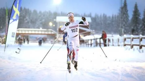 Johan Westerlund, Piteå Elit, slog landslagsmannen Calle Halfvarsson i fredagens DM-sprint. I helgen slog han till igen med en ny seger i Kiruna. (Arkivbild).