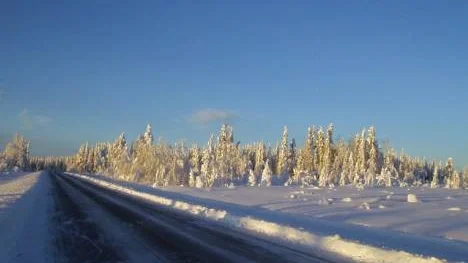 Bilden är tagen från Önusberget på väg mot Arvidsjaur.