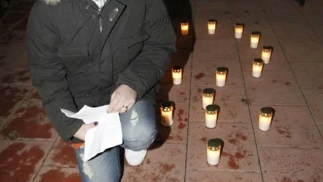 "Jag sjunger för min kusins mamma som blev mördad i Piteå 2004", förklarade Lindha Öhman.