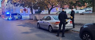 Polisen stoppade bil med körförbud – hittade hagelpatron