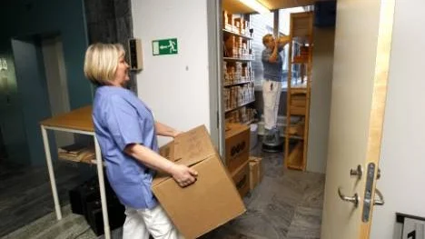 Folktandvården har nästan helt och hållet flyttat in i Piteå älvdals sjukhus. Här är det Gunilla Lundmark och Monica Lundberg som stökar för fullt.