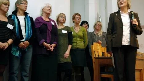 Mari-Anne Tobiasson, Kriminalvårdens samordnare för IDAP, var glad över att kunna presentera den "kedja" av personer med uppdrag att både ge behandling till män som slår och att hjälpa, stötta och skydda deras offer.