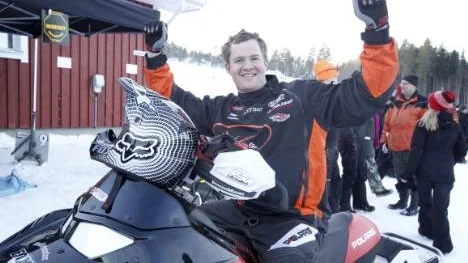skoter sm backtävling vallsberget lindbäcksstadion piteå Erik Lidman
