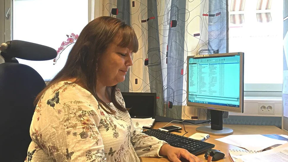 Skolverket. Åsa Jakobsson, rektor i Överkalix, är glad över hjälpen som kommer ifrån Skolverket.