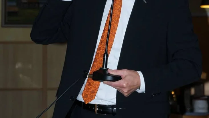 Jubileumsgäst. Karl Petersen.