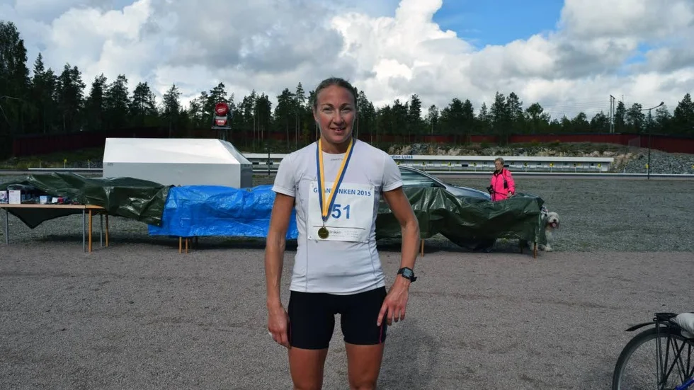 Etta. Nina Lintzén korsade mållinjen som vinnare.