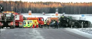 Tankbil från åkeri i Luleå i dödsolycka