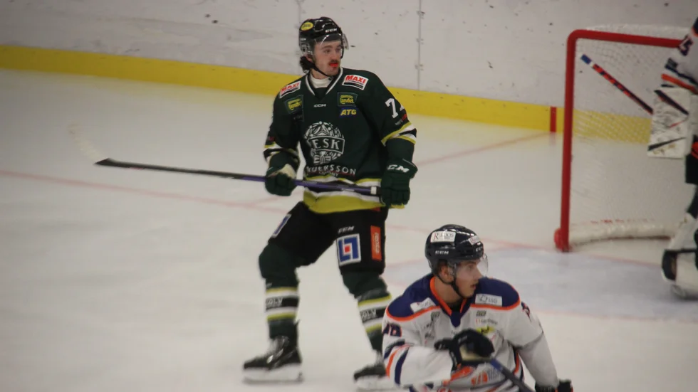 Bailey Conger gjorde två mål mot Strömsbro. 