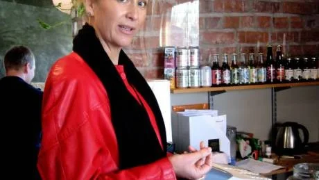 KLIMATSMART. Catarina Rolfsdotter-Jansson har föreläst i Luleå om hur man som privatperson gynnas av att leva miljövänligt. Foto: Therese Johansson