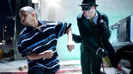 grön tönthjälte. Seth Rogen som The Green Hornet.Foto: Jaimie Trueblood