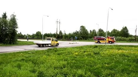 KLARTECKEN. Mark- och miljööverdomstolen ger kommunen rätt i fråga om detaljplanen för Nylandsleden. De 61 fastighetsägarna kan inte överklaga domstolens beslut. Bilden visar området för ledens tänkta startpunkt där en ny trafikplats byggs för väg 97.