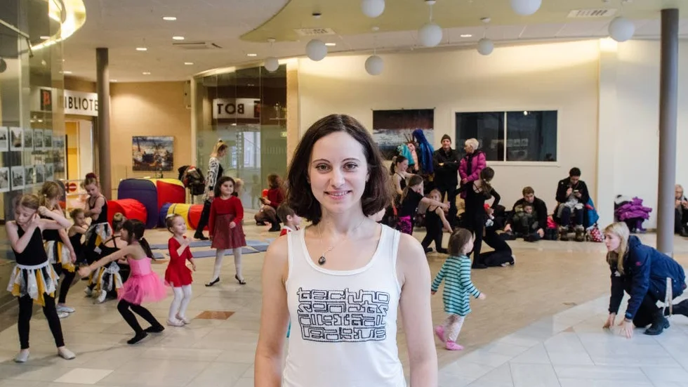 Populärt. Lina Denevald är dansledare vid Art dance studio.