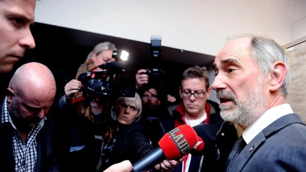 NÖJD. Den misstänktes advokat, Bo Forssberg, tyckte att hans klient klarade trycket på ett bra sätt.