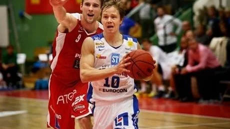 Christopher Ryan var poängbäst i LF Basket.