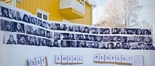 Tyst protest mot gruvbrytning