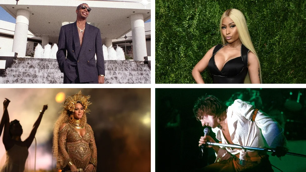MC Hammer, Nicki Minaj, Beyoncé och Rod Stewart har alla lånat flitigt från äldre musik för att göra sina hitar. 