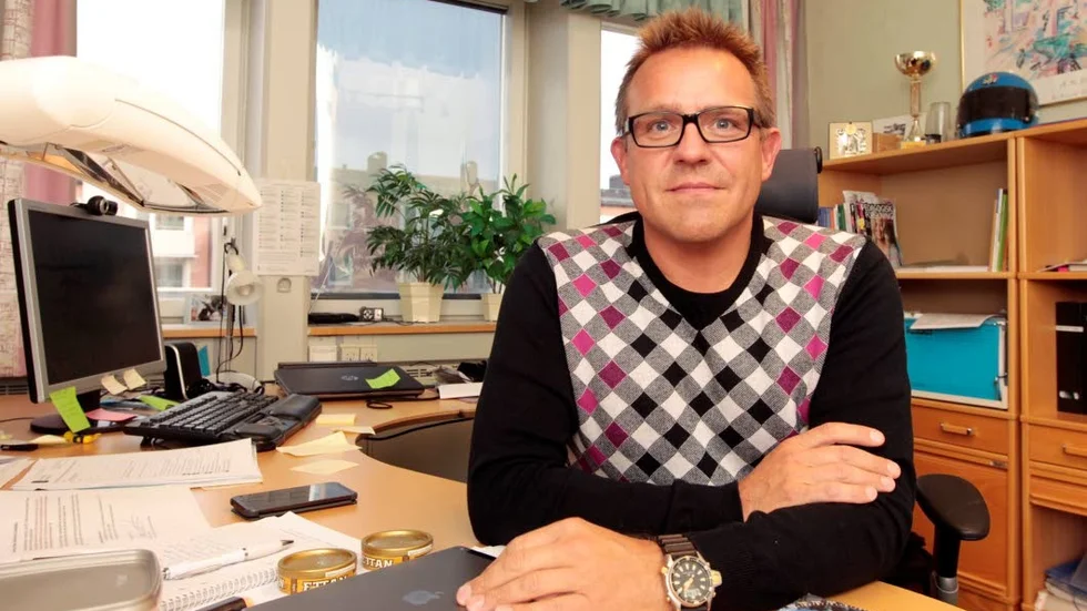 Skolchef. Jan-Erik Backman tycker att Linus Sköld är rätt man för jobbet i Vidsel.