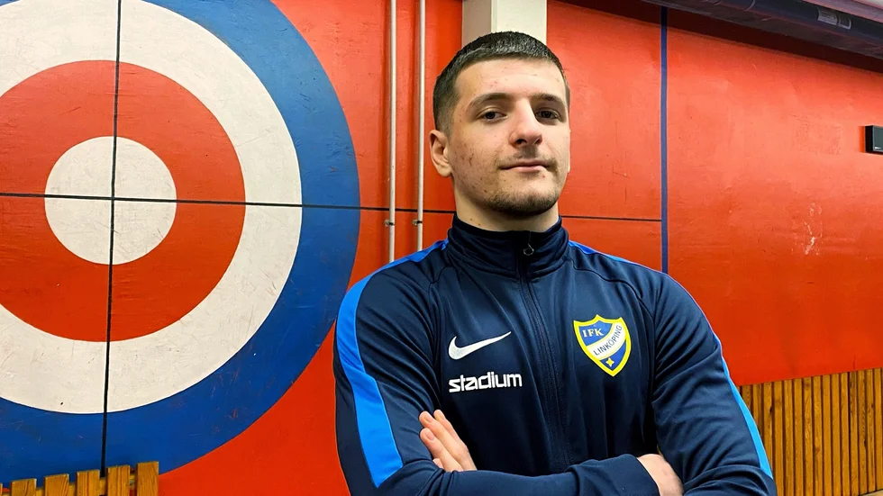 Mohammad Lanzuev trivs bra i klubben och med sina lagkompisar där. Snart ska han också flytta från Finspång till Linköping.