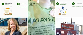 Äggskal kastas i fel soptunna