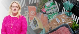 Vi ser krisen i blixtbelysning i matbutiken