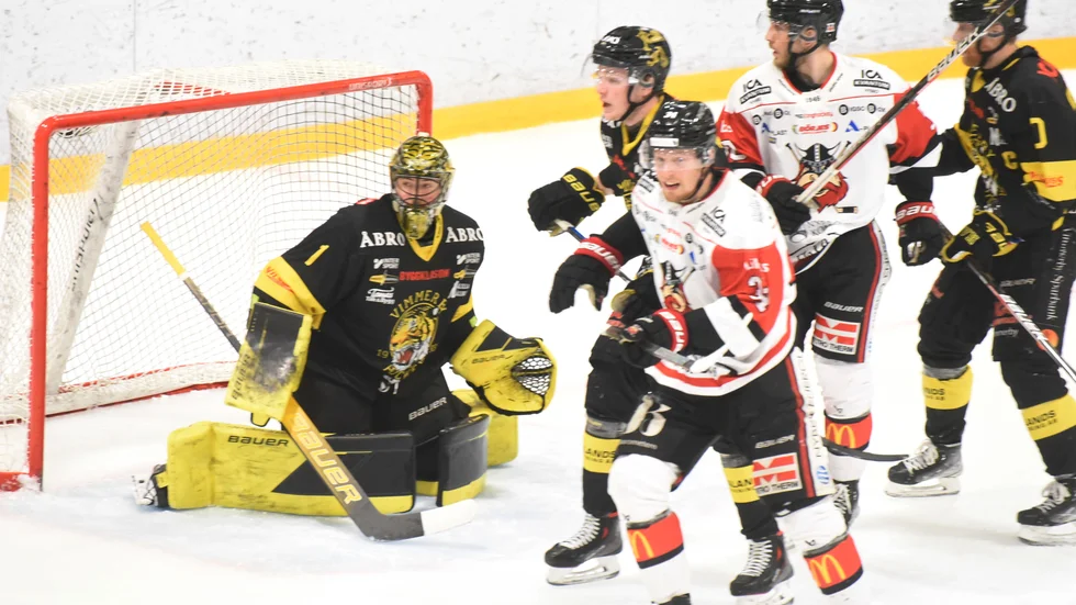 Robin Christoffersson stod för en stark insats i VH:s mål.