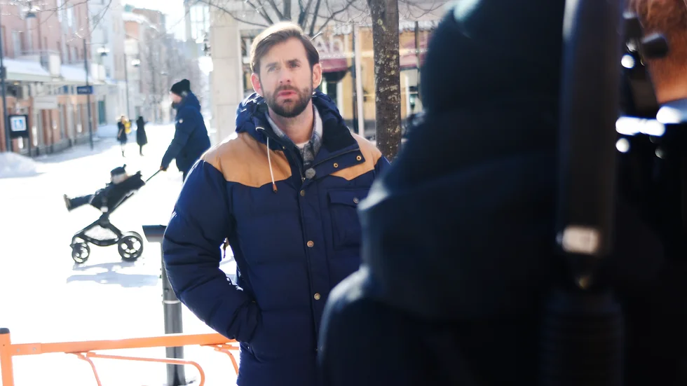 Pär Lernström har varit programledare för "Idol" sedan 2011 men har aldrig tidigare varit i Luleå med produktionen. Under söndagen tog han igen genom att möta mängder av norrbottningar.