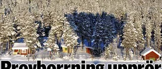 Provborrning vid Sikträsk upprör